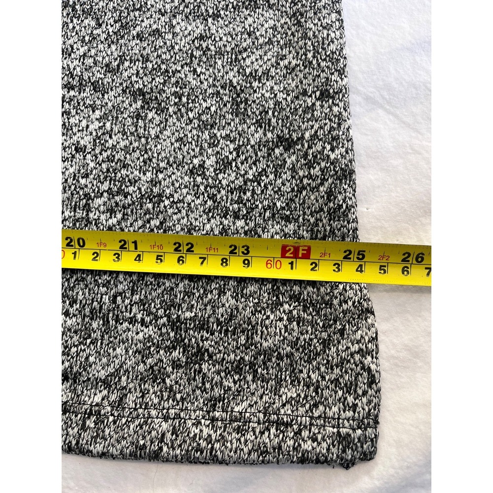 Lane Bryant Cowl Neck Boucle Sweatshirt Womens sz 14/16 Black White Cozy Casual - Picture 11 of 13